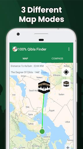 100% Qibla Finder স্ক্রিনশট 3