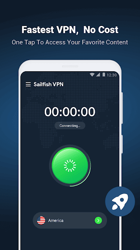 SailfishVPN - Fast, Secure VPN Capture d'écran 2