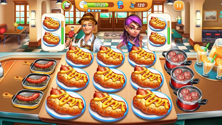 Cooking City: Restaurant Games ဖန်သားပြင်ဓာတ်ပုံ 3