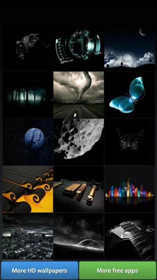 Black Theme HD Wallpapers स्क्रीनशॉट 0