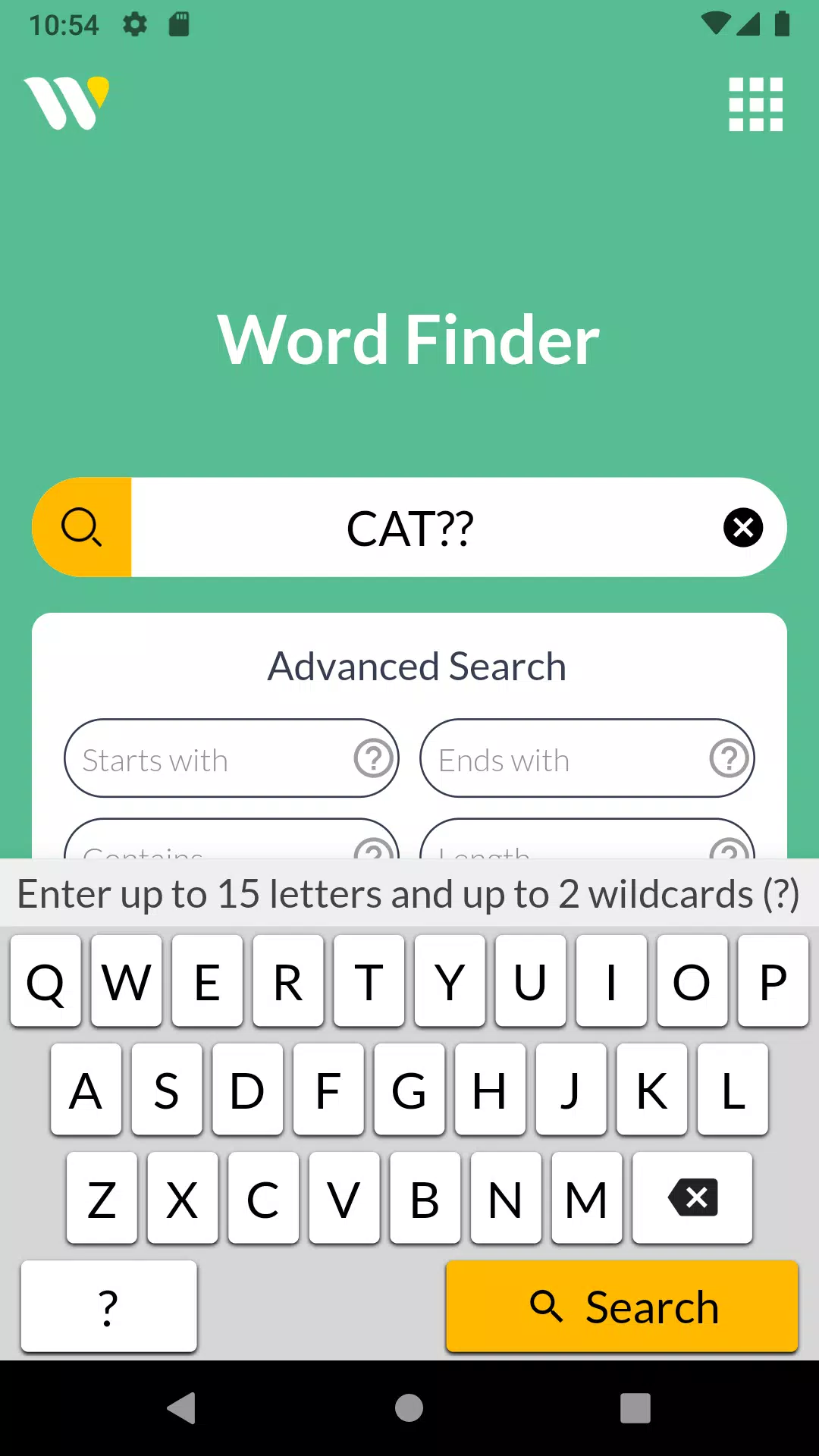 Wordfinder by WordTips Captura de pantalla 2