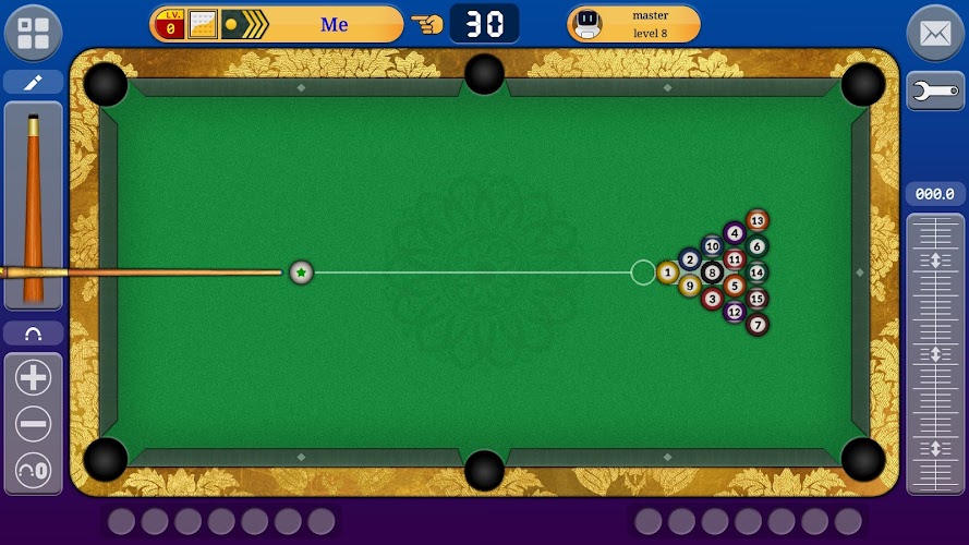 Schermata 9 ball pool and offline pool 0