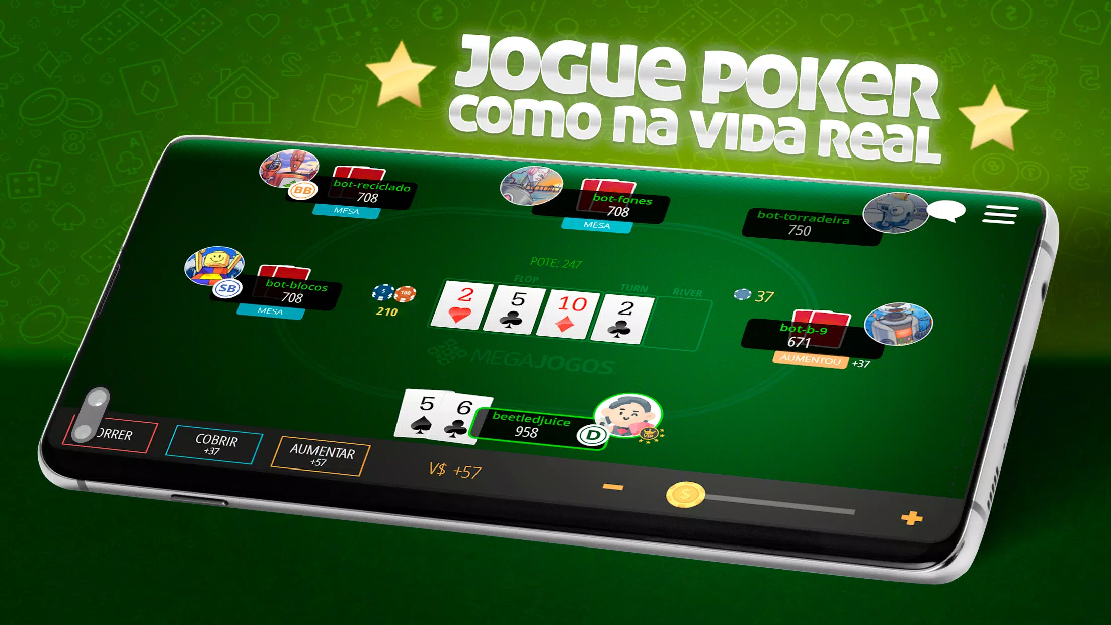 Poker Texas Hold'em Online ภาพหน้าจอ 2