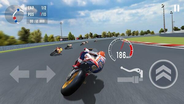 Moto Rider Bike Racing Game Schermafbeelding 1