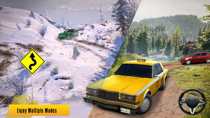 Offroad Taxi Driving Sim 2021 Tangkapan skrin 3