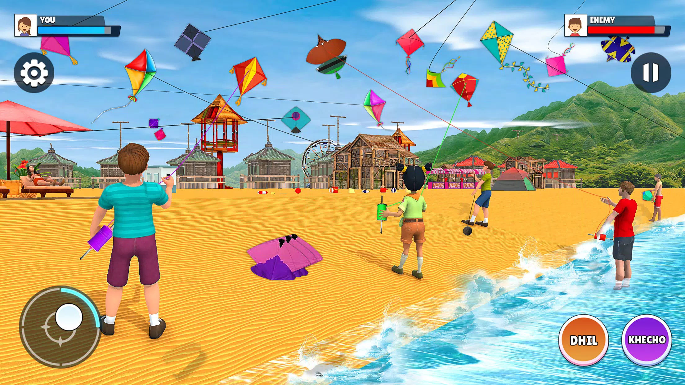 Kite Flying 3D - Pipa Combate應用截圖第3張