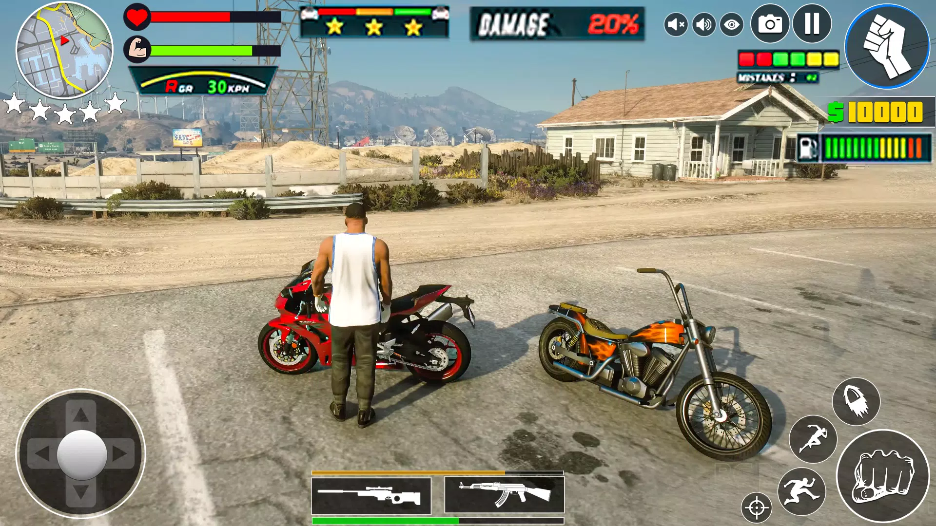 Vegas City Gangster Crime Game應用截圖第2張