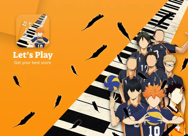 Game Haikyuu Piano Tiles Tangkapan skrin 0