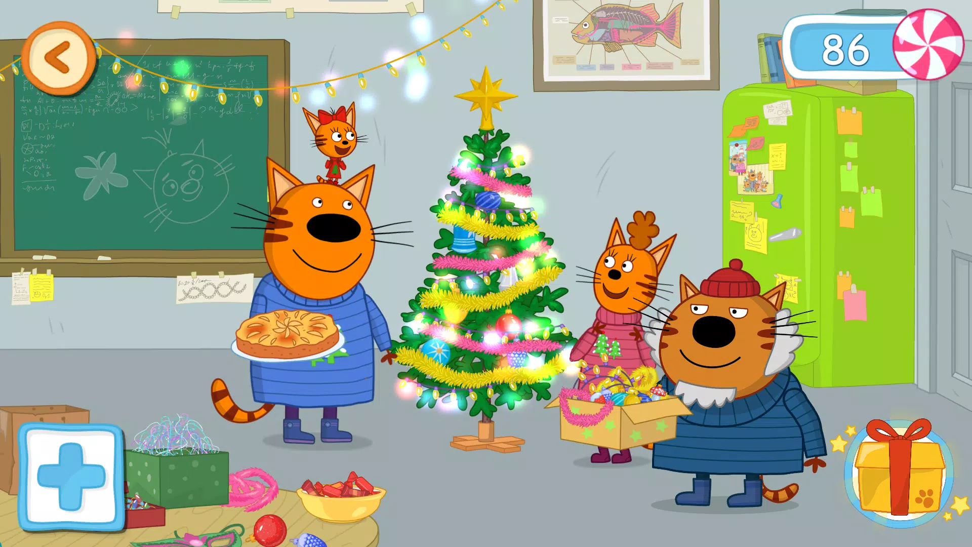 Kid-E-Cats: Winter Holidays Скриншот 0