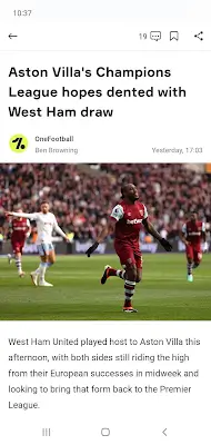 OneFootball - Football news Screenshot 1