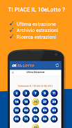 Estrazioni 10 e Lotto 5 minuti Screenshot 0