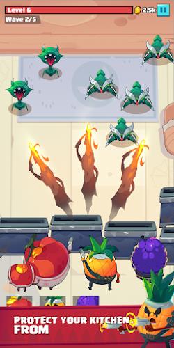 Fruit War: Idle Defense Game Zrzut ekranu 0