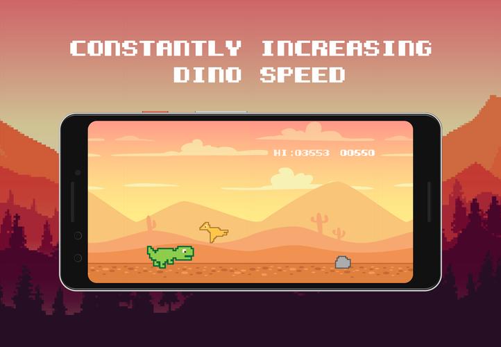 Dino - desert runner Screenshot 2