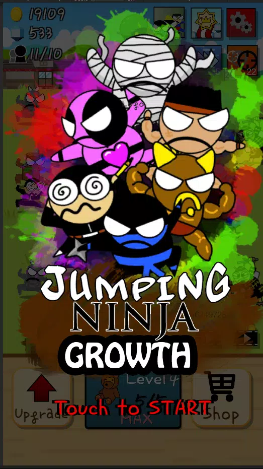 Ninja Growth - Brand new clicker game Mod Скриншот 2