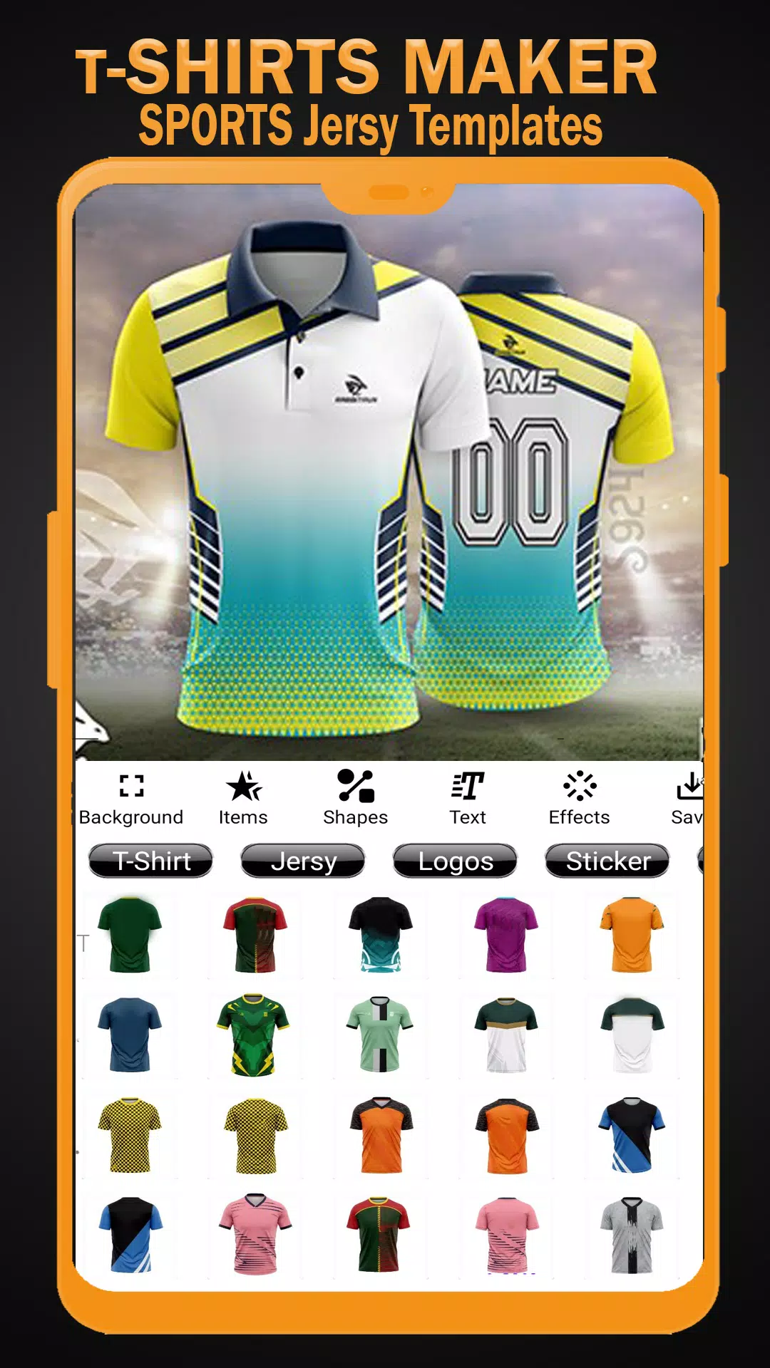 Sports T-shirt Maker&Designer Скриншот 3