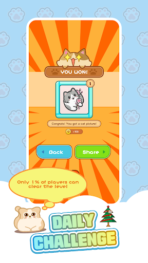 Cat Time - Cat Game, Match 3 스크린샷 3