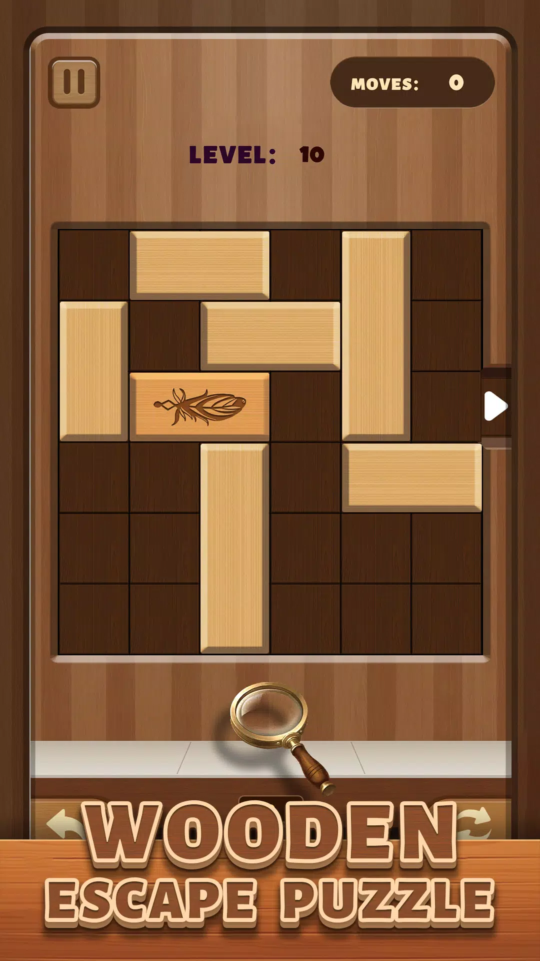 Wooden Escape Puzzle Ảnh chụp màn hình 2