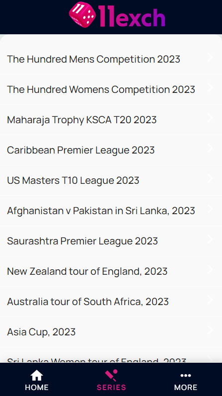 11Exch Scores Line Cricket App 스크린샷 0