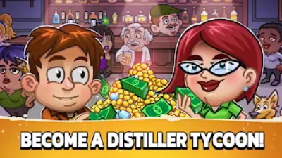 Idle Distiller Tycoon Game Capture d'écran 1