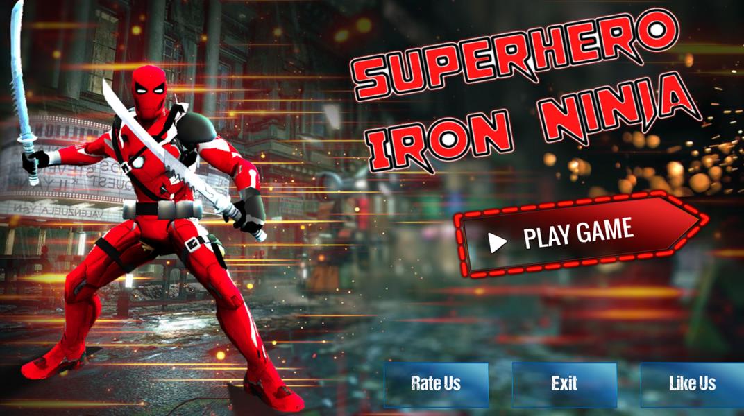 Ninja Superhero Fighting Games Screenshot 0