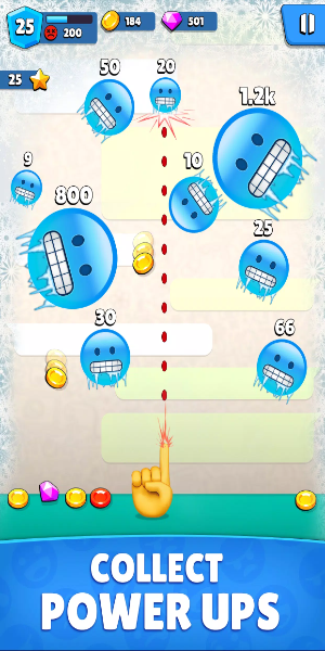 Emoji Ball Blast: Shooter Game スクリーンショット 0