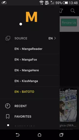 Manga K Captura de tela 1