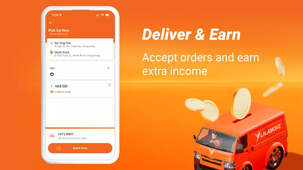 Lalamove Driver - Drive & Earn Capture d'écran 2