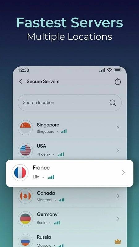 Surge VPN Captura de pantalla 3