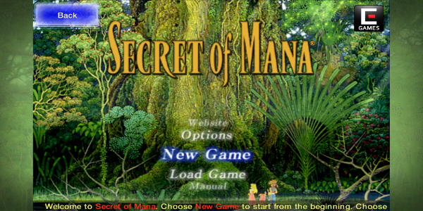 Secret of Mana Captura de tela 0