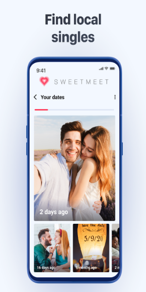 Dating and Chat - SweetMeet Mod Tangkapan skrin 0