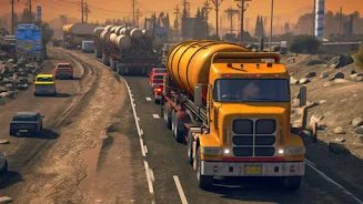 Oil Cargo Transport Truck Game スクリーンショット 2