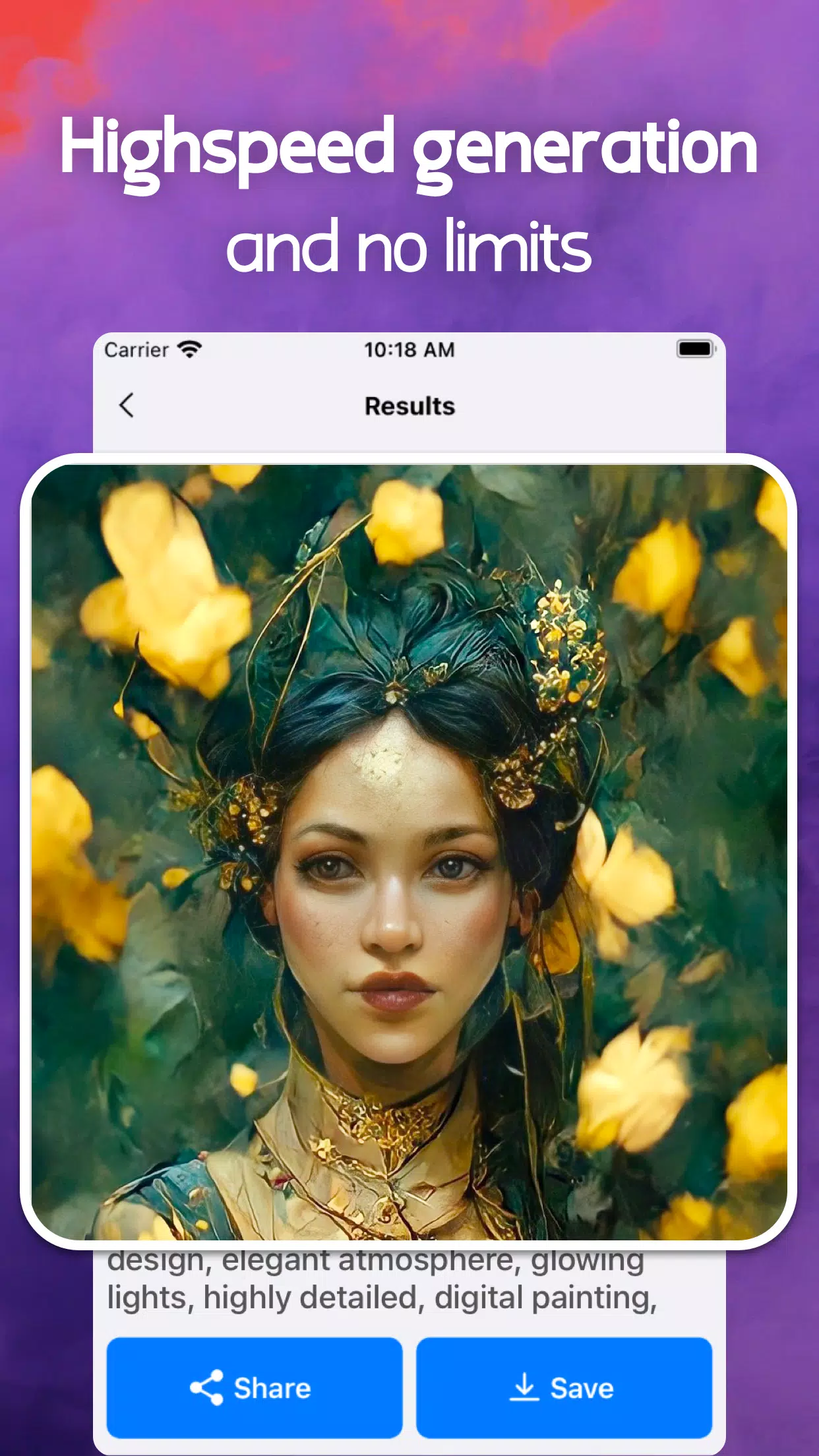 AI Generated Art Generator Screenshot 3