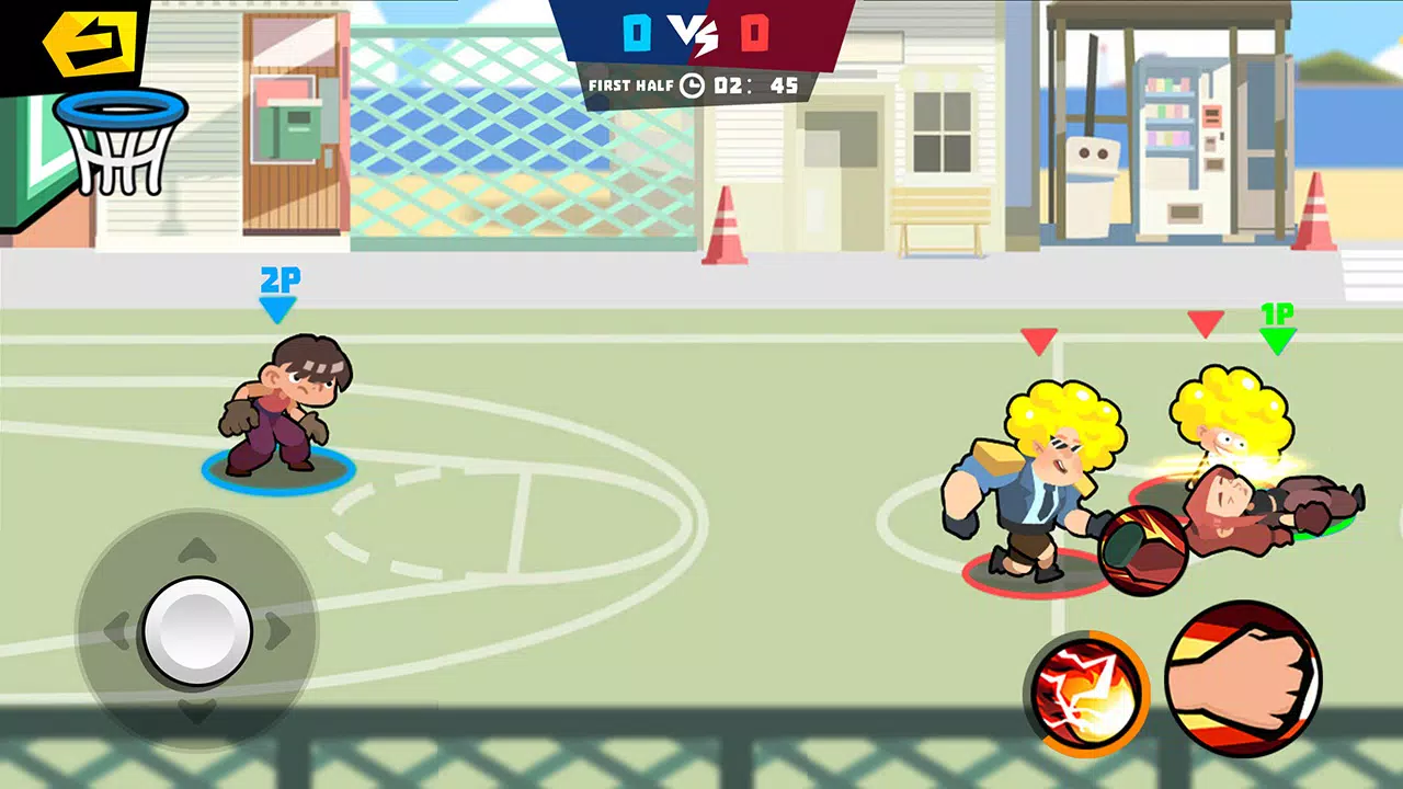 Combat Basketball- Sharp War Screenshot 2