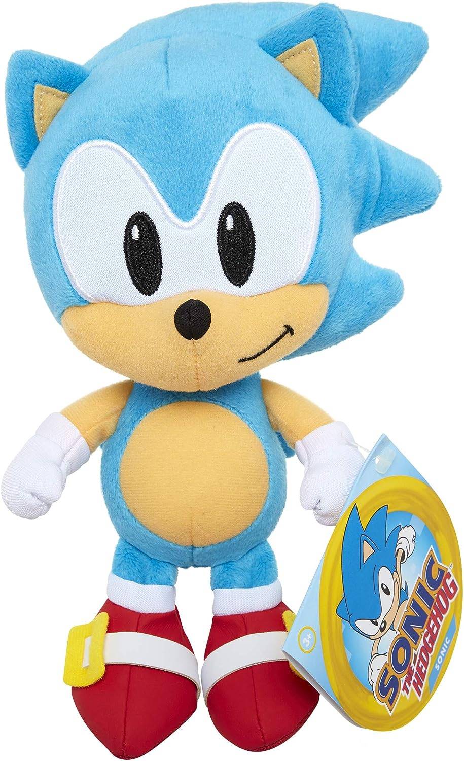 Sonic the Hedgehog Figura de felpa de 7 pulgadas