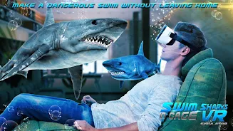 Swim Sharks Cage VR Simulator Screenshot 2