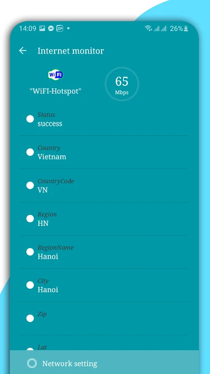 Speed Test Meter: WiFi, 5G, 4G ဖန်သားပြင်ဓာတ်ပုံ 2