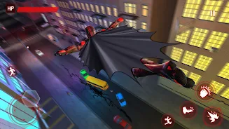 Bat Hero Spider Superhero Game Screenshot 1