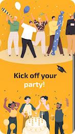 Organize Your Party Guest List स्क्रीनशॉट 0