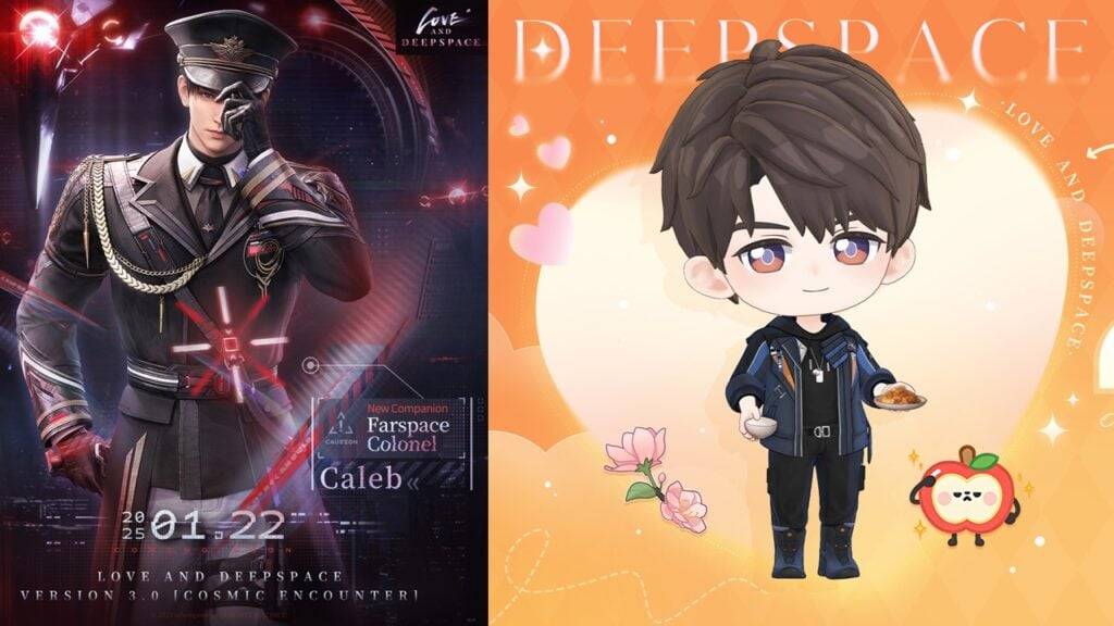 Calebs kosmische Begegnung in Liebe und Deepspace 3.0 fällt bald ab!