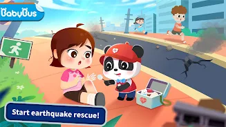 Baby Panda Earthquake Safety 4 Screenshot 0