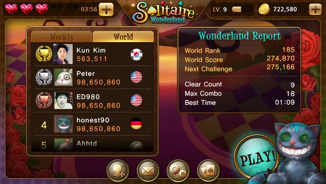 Solitaire Wonderland Screenshot 2