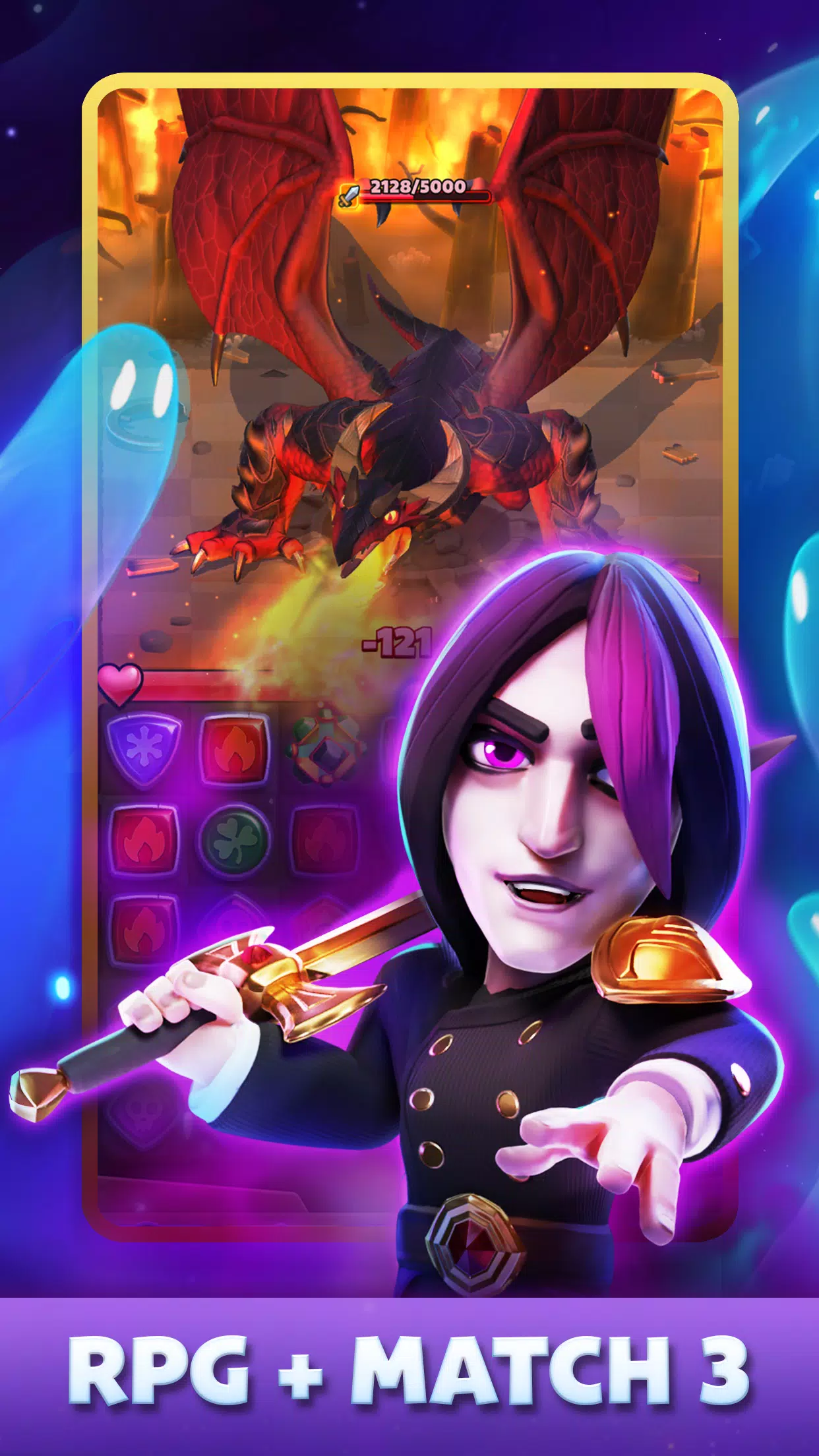 Puzzle Breakers: Match 3 RPG Screenshot 2