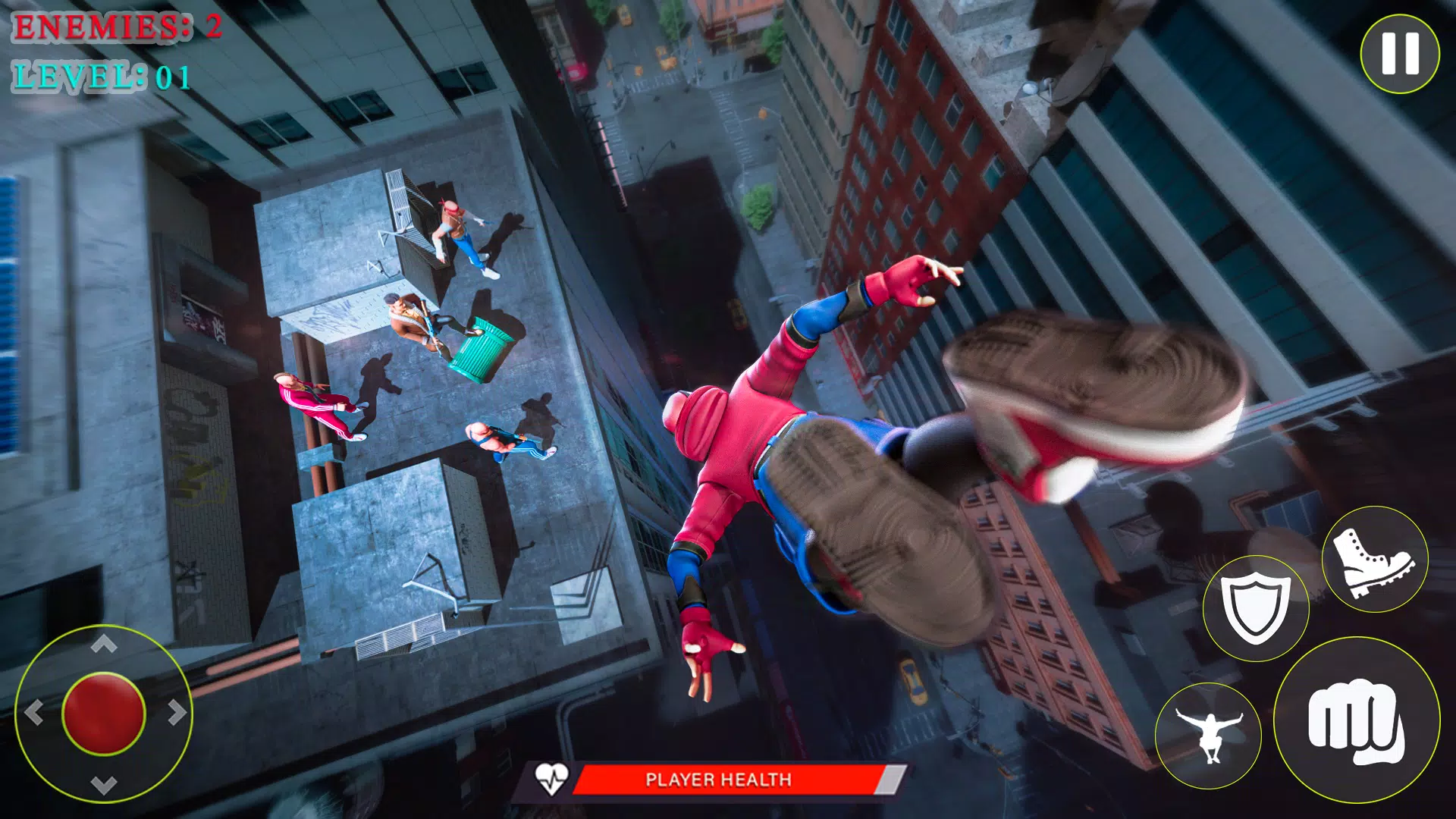 Spider Fighter Hero Man 3d スクリーンショット 3