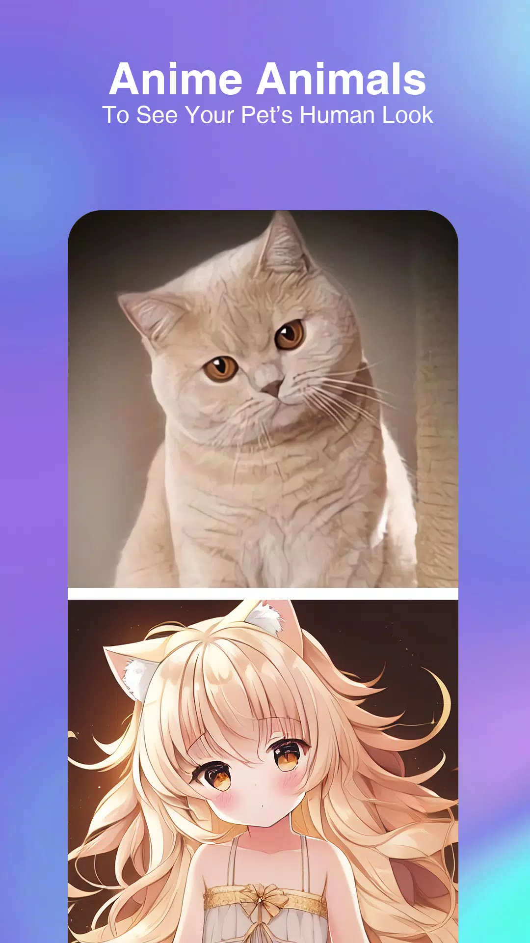 Anime AI - Photo Maker Captura de tela 1