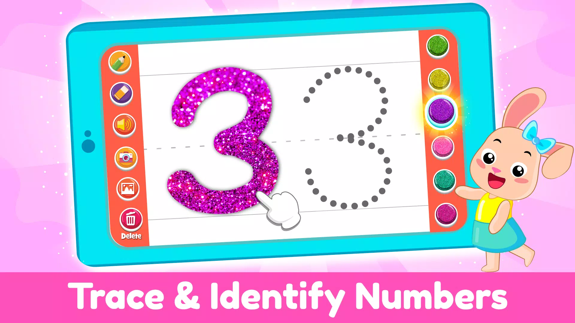 Learn 123 Numbers Kids Games Schermafbeelding 2