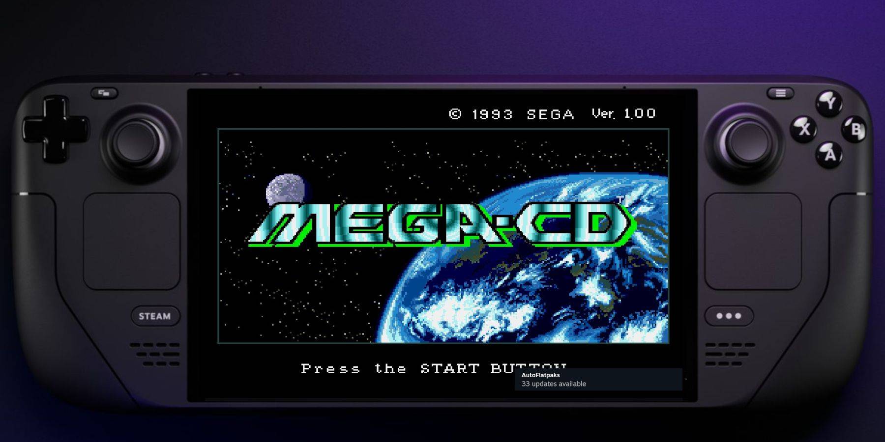 Sega CD Gaming Now on the Go na may Steam Deck