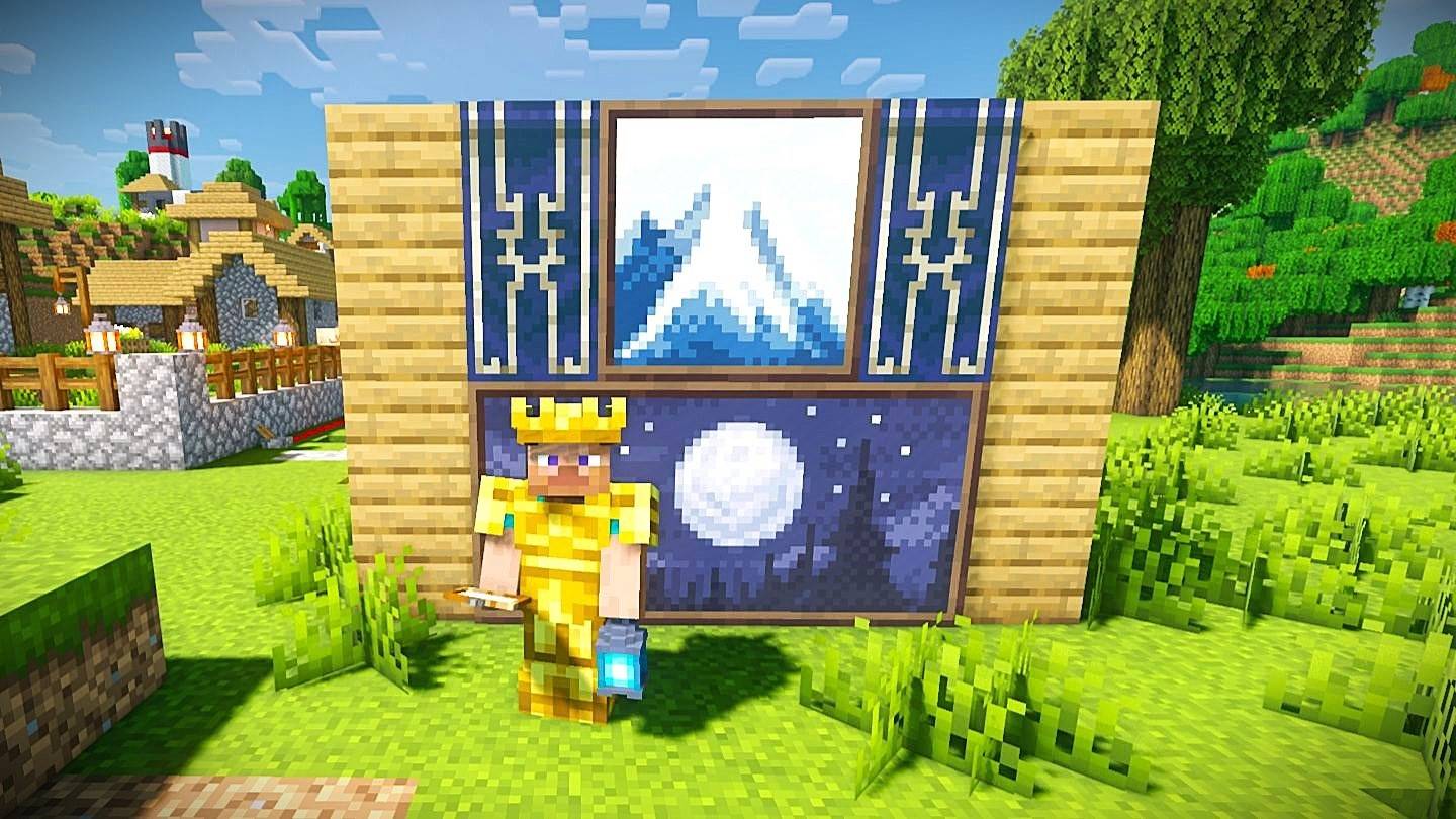 Arte em Minecraft: dominar a criação de pintura