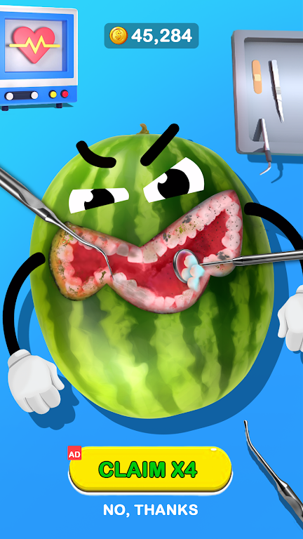 Fruit Hospital: ASMR Games Ekran Görüntüsü 2