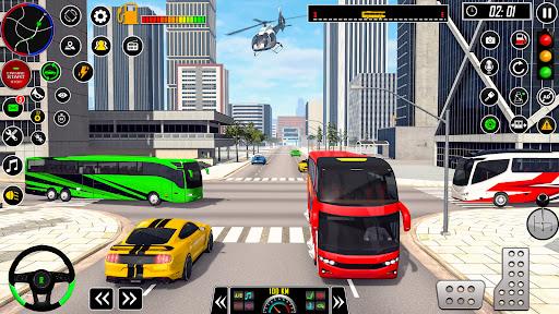 Grand City Racing Bus Sim 3D Screenshot 1