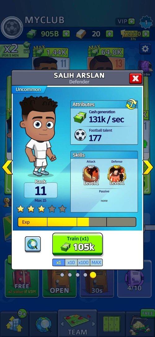 Idle Soccer Story应用截图第1张